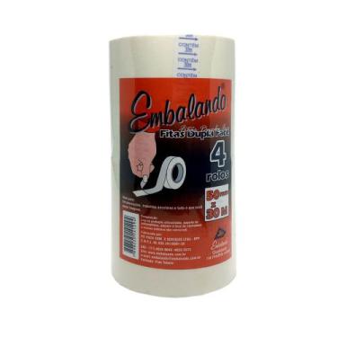 Imagem de Fita Adesiva Dupla Face 50mm x 30m PT 4 - Embalando