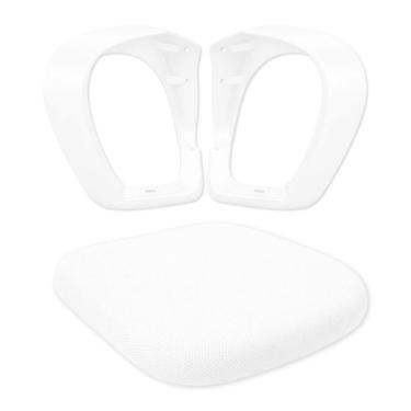 Imagem de Assento e Encosto Conjunto de Cadeira Escritorio Confortavel Peça Reparo Trabalho Estudo Home Office Casa Leitura