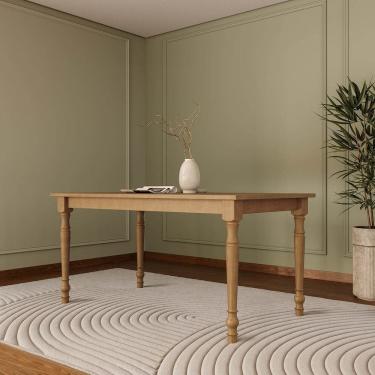 Imagem de Mesa de Jantar Rubi 1,60 Madeira Pinus Freijó - Finestra