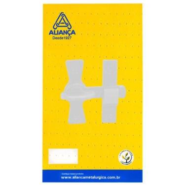 Imagem de Tranqueta 86108-4 Branca Encartelado - 070519 - Aliança Tranqueta Bc 8