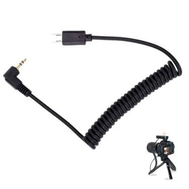 Imagem de Cabo Espiral USB-C para P2 3.5mm Áudio Câmera Microfone - Leander Stor