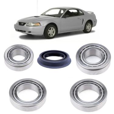 Imagem de Rolamentos Diferencial Ford Mustang V6 1994 até 2004 Kit - AD Parts