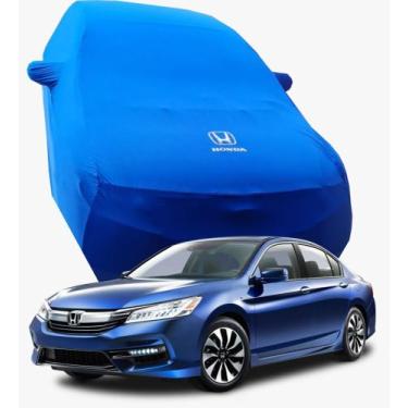 Imagem de Capa de carro Honda Accord Tecido Lycra Premium - Cadilhe Capas, Azul 
