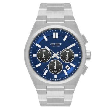 Imagem de Relógio orient masculino solartech cronografo mbssc274 d1sx