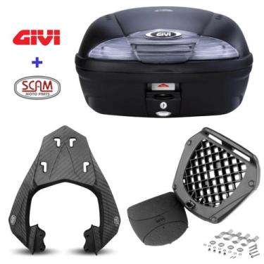 Imagem de Baú 45 Litros Givi + Bagageiro Fazer 250 2018+ Spto549 Scam - Givi_e_S