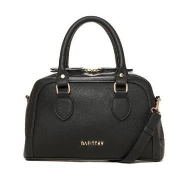 Imagem de Bolsa Feminina Rafitthy Tote Pequena Costuras Caramelo-Feminino