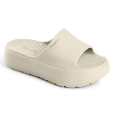 Imagem de Sandalia Chinelo Feminino Nuvem Dijean Sola Alta Leve Esporão Slide, B