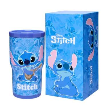 Imagem de Copo Térmico Stitch Infantil 532 Ml Resistente Escolar Disney Store