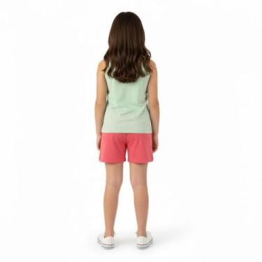 Imagem de Conjunto Juvenil Menina Regata Arrumadinhos Enjoy, Verde, 10