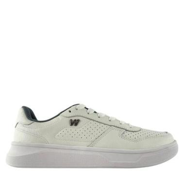 Imagem de Sapatênis West Coast Bravus Masculino Couro 313062, White, 39