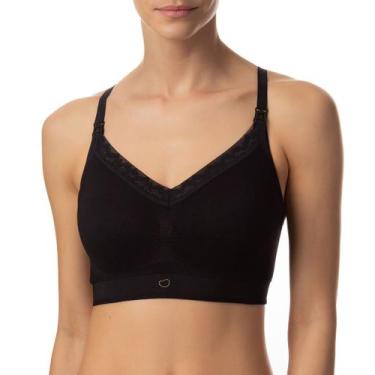Imagem de Sutiã Sutop Maternidade Bojo Liz Lingerie - Ref. 61509, Preto, M (D/DD