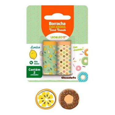 Imagem de Borracha Food Trends Divisível Com Cheiro Aroma - Leo&leo - Leonora/ L