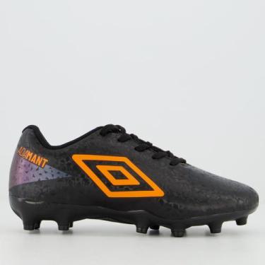 Imagem de Chuteira Umbro Adamant Campo Juvenil Preta, 28