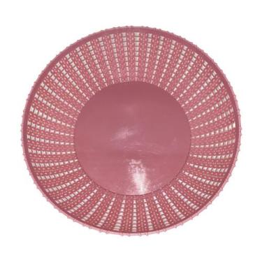 Imagem de Saladeira  Vazada Redonda De Plástico 24,5cm Multiuso Media  - Huvi, R