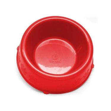 Imagem de Comedouro Convencional para Cães Pet Injet Patinhas 600ml