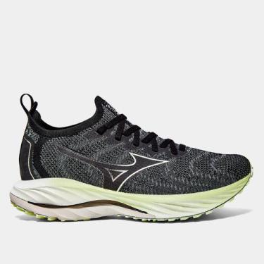Imagem de Tênis Mizuno Wave Neo Wind Feminino, Preto, 35