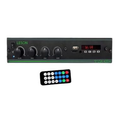 Imagem de Amplificador LSA 400.4 60W RMS 4 Canais Bluetooth Usb Leson - 2AMPLS40