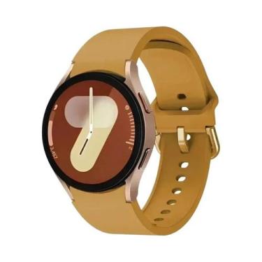 Imagem de Pulseira De Silicone Para Samsung Galaxy Watch 40mm 44mm 45mm Sem Espa
