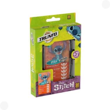 Imagem de Jogo de cartas Super Trunfo Disney Stitch - Grow 04688