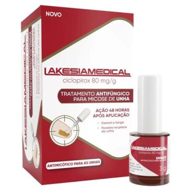 Imagem de La Kesia Medical Ciclopirox Esmalte Dermatológico 80mg/g 3g - GSK