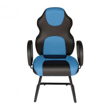 Imagem de Cadeira Gamer Interlocutor Linha Gamer Racing Azul