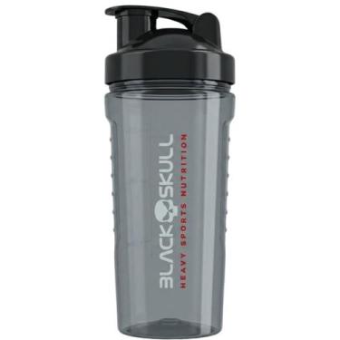 Imagem de Coqueteleira 600ml Black Skull - com Mola Misturadora