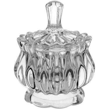 Imagem de LAVY POTICHE 12x9x9cm CRISTAL ECO TRANSP - NH