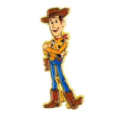 Imagem de Broche Pin Botton Woody Toy Story 3.5x1.5cm - Disney