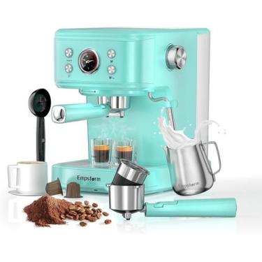 Imagem de Máquina de Café Expresso Empstorm EM-04E 20 Bar 1100W com Espumador de
