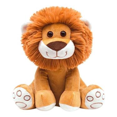 Imagem de Ursinho De Pelúcia Leao Buba 25cm, Pelucia Safari Pandinha Leãozinho G