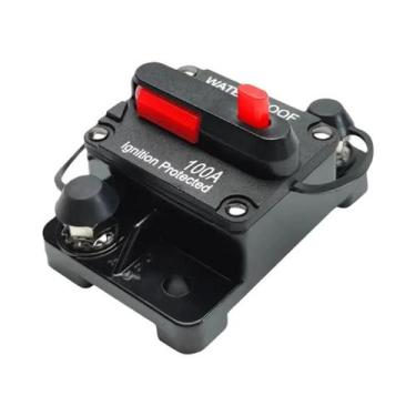 Imagem de Disjuntor De Áudio Automotivo Marítimo À Prova d'Água 20-300 Amp Com R
