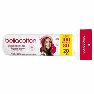 Imagem de Algodão em Disco Bellacotton 100un Leve 100 Pague 80