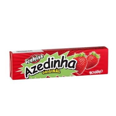 Imagem de Bala Icekiss Azedinha Original Sabor Morango 29g