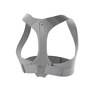 Imagem de Corretor de Postura para Mulheres Homens Cinto de Costas Ajustável Suporte Correto de Cinto Alisador para Coluna Costas Pescoço Clavícula Ombro para Trás Melhoria da Postura Alívio da Dor Confortável Respirável(A)