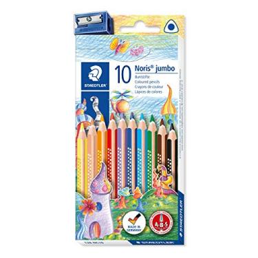 Imagem de Lápis de cor jumbo Staedtler, 4 mm. Caixa com 10 (128NC10)