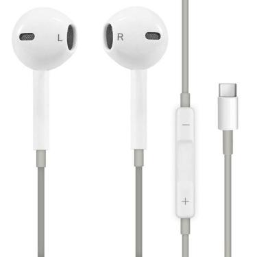 Imagem de Fone De Ouvido Com Entrada Type C Com Controle E Microfone