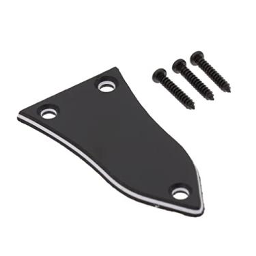 Imagem de simhoa A melhor capa preta de haste de treliça de 3 camadas para peças de guitarra elétrica Epiphone