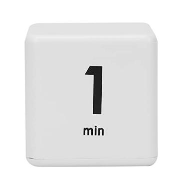 Imagem de Temporizador de cozinha,sal?o de beleza profissional Flip Timer Timer de gerenciamento de tempo Cubo de contagem regressiva Lembrete para o aluno aprender Processamento(1-3-5-10Minter), Virar te
