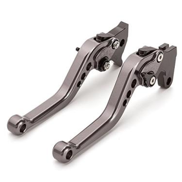 Imagem de Alavancas de freio de embreagem de motocicleta CNC para GROM/MSX125 CBR300R/CB300/R/F/FA 2014-2022, CB125/F/R Monkey Bike Z125 2019-2022, CBR250R 2011-2020, CBR500R/CB50F/X 20F/X 20 13-2013-21 Short ajustável