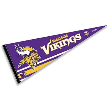Imagem de Bandeira do Pendente WinCraft Minnesota Vikings Tamanho Completo 30 x 30 polegadas
