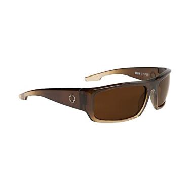 Imagem de SPY Piper óptico, óculos de sol retangular, lentes que melhoram a cor e o contraste, desbotamento bronze - lentes polarizadas bronze