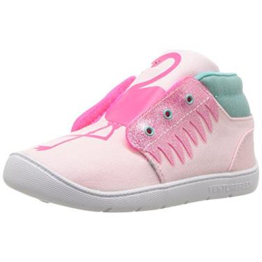 Imagem de Reebok Baby VF Chukka Critter FEET Sneaker, Luster Acid Pink/WHI, 7 M US Infant