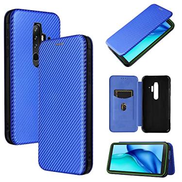 Imagem de HONGYAN Capa de telefone Para Blackview BV6300 Pro textura de fibra de carbono Flip TPU + PC + PU CAEL Capa protetora