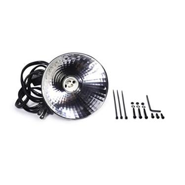 Imagem de Luminária de cúpula de halogêneo réptil GU10 Carolina Custom Cages com cabo e interruptor de 137 cm