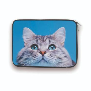 Imagem de Capa Case Notebook 15,6 Gato Olho Azul