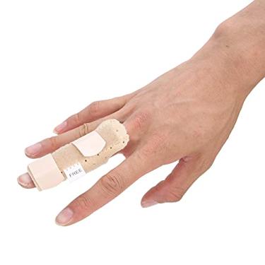 Imagem de tala de dedo, tala de suporte de dedo, estabilizador de tala de dedo alisador de dedo, alívio para lesão de dedo, dedo em gatilho, dedo em martelo e dor, junta de tala de dedo