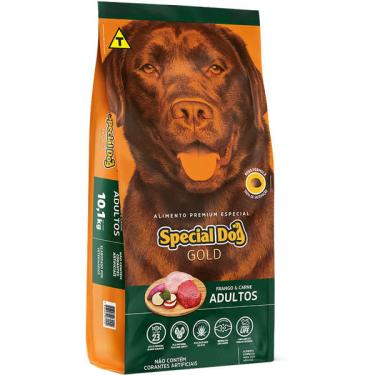Imagem de Ração Special Dog Gold Premium Especial Frango e Carne para Cães Adultos - 15 Kg