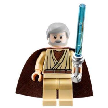 Imagem de Lego Star Wars Minifigura Obi Wan Kenobi Velho Ben
