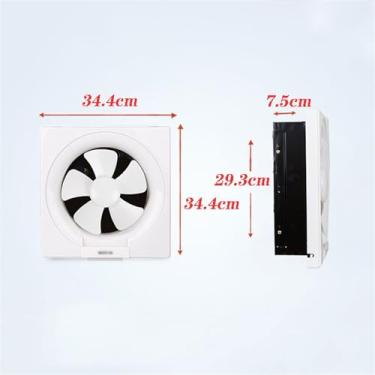 Imagem de Fã exausto Ventilador de ventilação para banheiro, exaustor silencioso, graxa de cozinha, ventilador de ventilação poderoso, 6 polegadas / 8 polegadas / 10 polegadas / 12 polegadas Ventiladores de ven