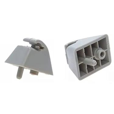 Imagem de Suporte Quebra Sol Astra Hatch Wagon Celta Corsa Hatch Sedan Pick-up Wagon Omega Suprema Prisma Vectra Cinza Claro - Par